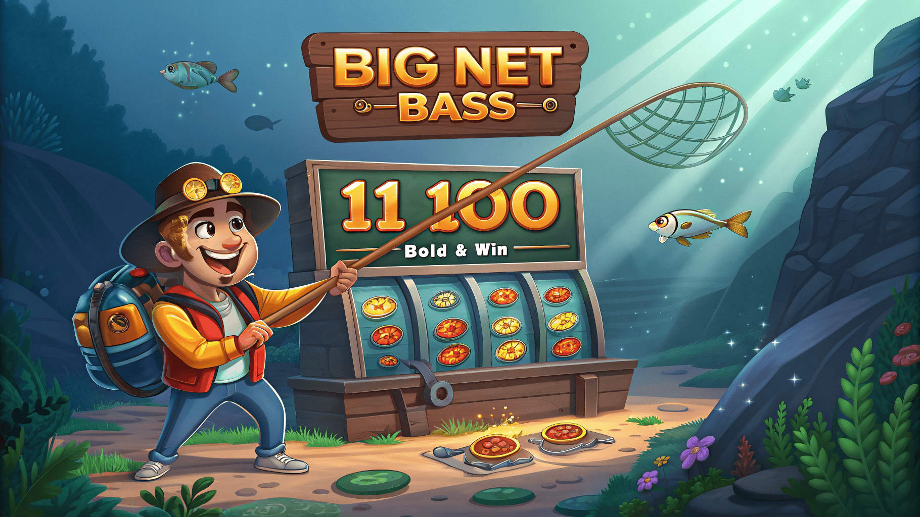 Big Net Bass Slot AdvantPlay Sajikan Jackpot Tiada Henti