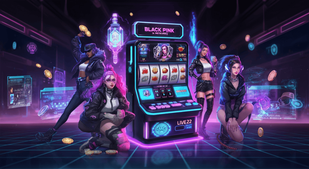 Jackpot Gacor Blitz di Black Pink (B.P.) in Metaverse dari Live22